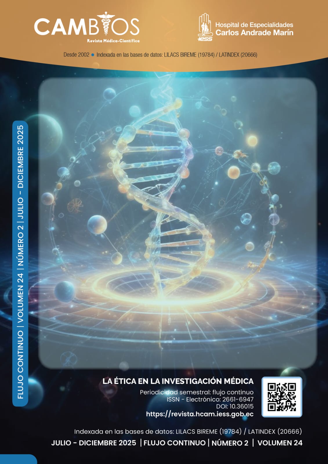 Ver Vol. 24 Núm. 2 (2025): Revista Médica Científica CAMbios