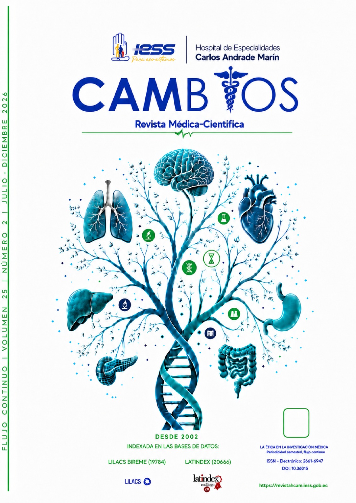 					Ver Vol. 25 Núm. 2 (2026): Revista Médica Científica CAMbios
				